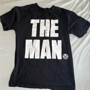 WWE the man Black Graphic T-Shirt